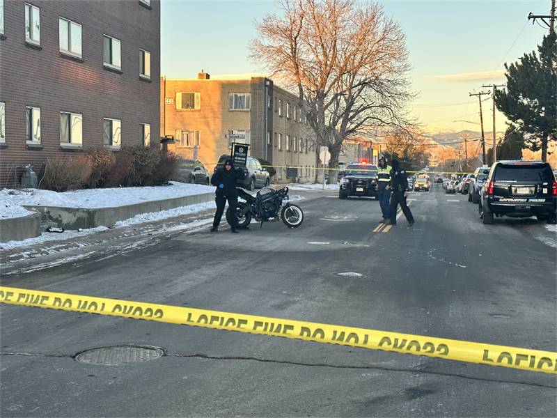 Crimes Scene Techs Document Stolen Motorcycle from the Scene