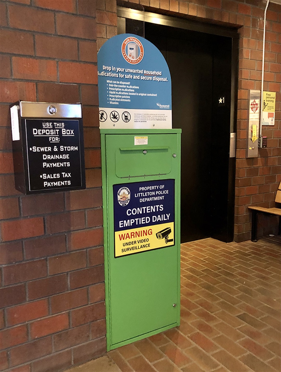 Drug Drop Box Littleton Police Department
