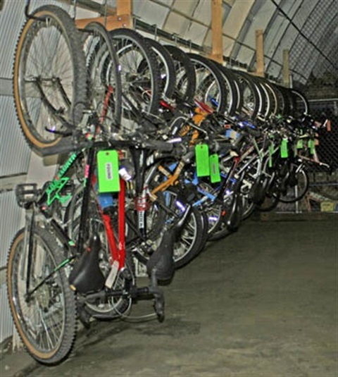 Bicycles Bound for Auction