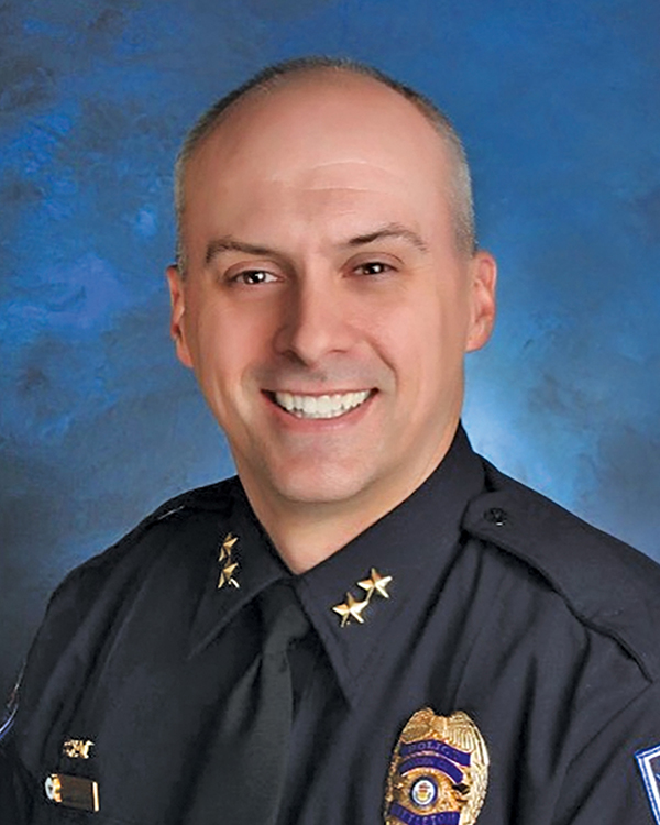 Headshot of interim Police Chief Gene Enley 